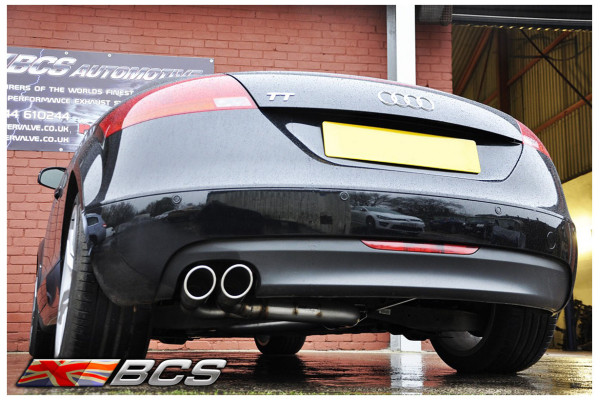 TT Mk2 8J Turbo Back System / Sports Cat - PRESTIG...
