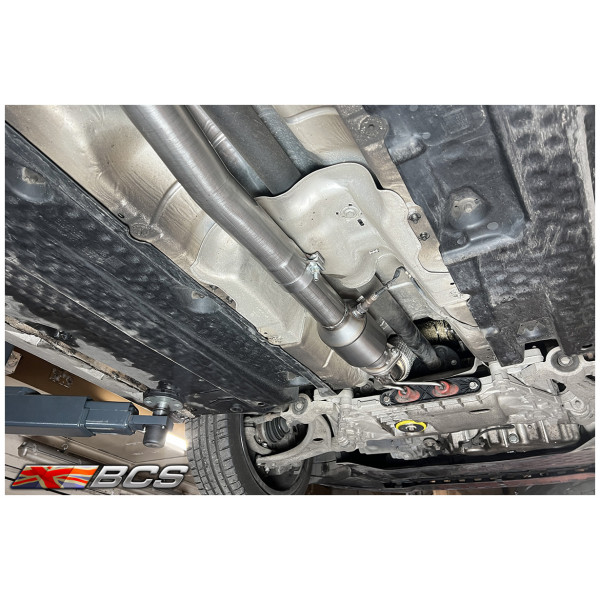 S3 8P Downpipe / Sports Cat with Link Pipe