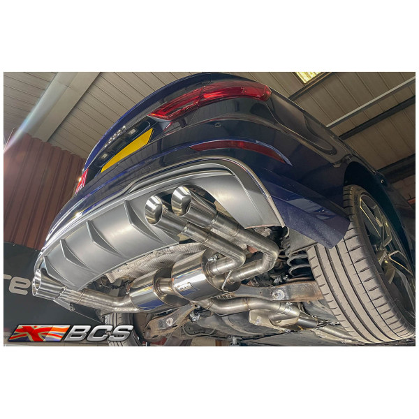 S3 8V FL Saloon Cat Back System 