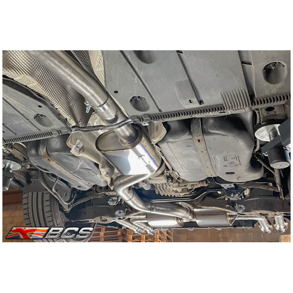 S3 8V FL Saloon Cat Back System 
