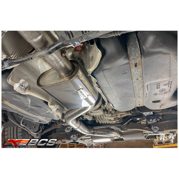 S3 8V FL Saloon Cat Back System 