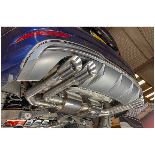 S3 8V FL Saloon Cat Back System 