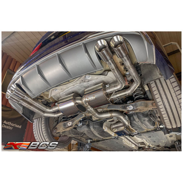 S3 8V FL Saloon Cat Back System 