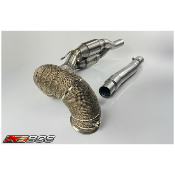 S3 8Y GPF Twin 300 Cell Sports Cats Downpipe With Link Pipe