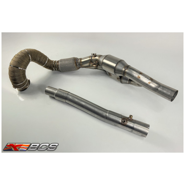 S3 8Y GPF Twin 300 Cell Sports Cats Downpipe With Link Pipe