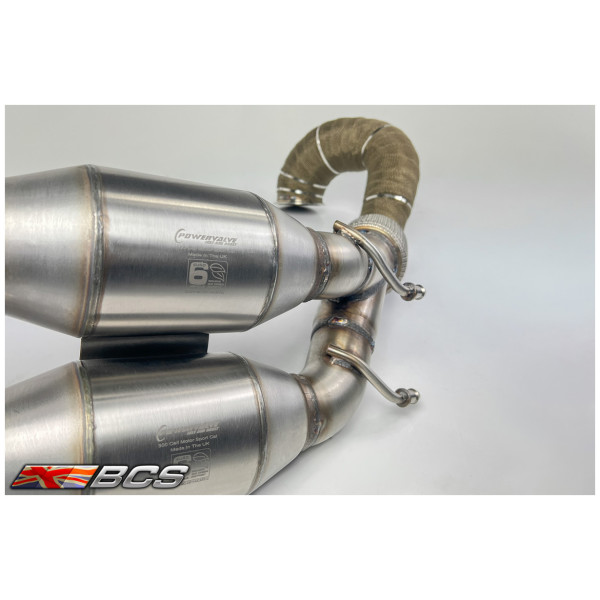 S3 8Y GPF Twin 300 Cell Sports Cats Downpipe With Link Pipe