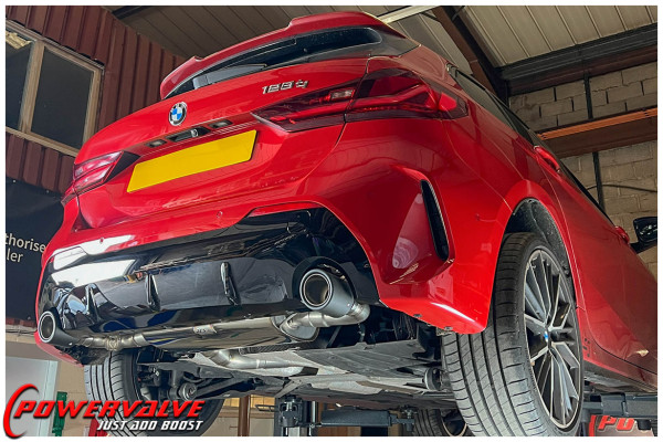 BMW 128ti M Performance Rear Silencer upgrade