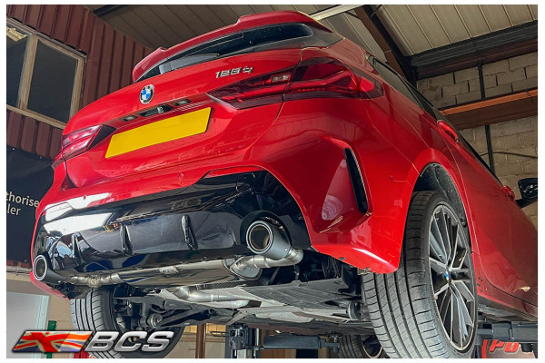 BMW 128ti M Performance Rear Silencer upgrade