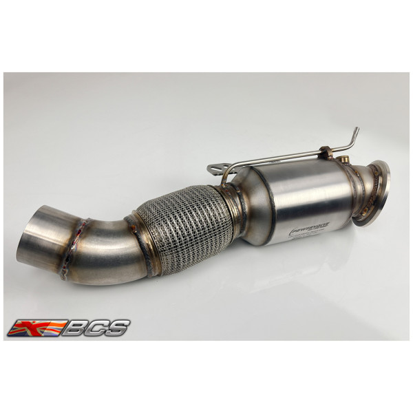 M240i  5.5" / 140mm Oversize Sports Cat OPF Downpipe