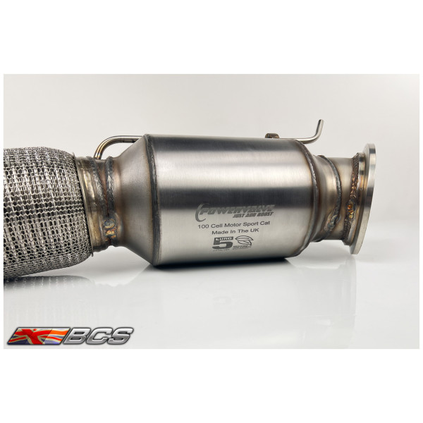M240i  5.5" / 140mm Oversize Sports Cat OPF Downpipe