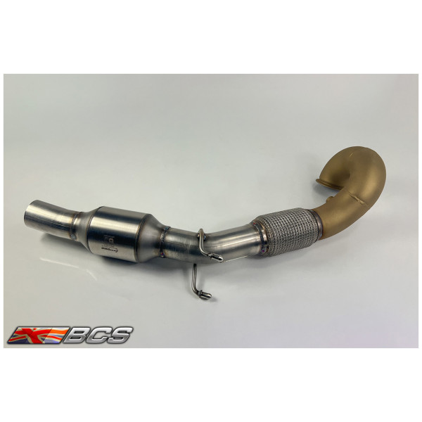 Octavia VRS Mk3 Downpipe 100/200 Cell Sports Cat with Link Pipe