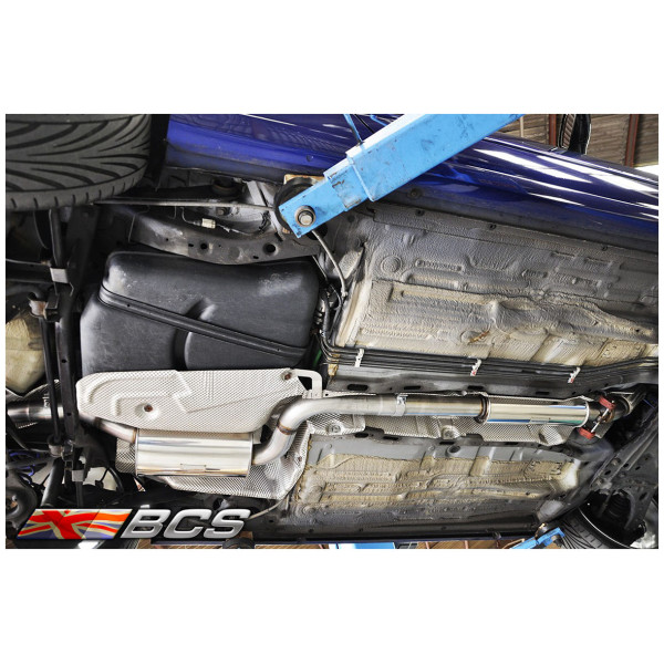 Focus RS MK1 TURBO-BACK SYSTEM / 100 CELL SPORTS CAT 3" - SPORT SOUND 