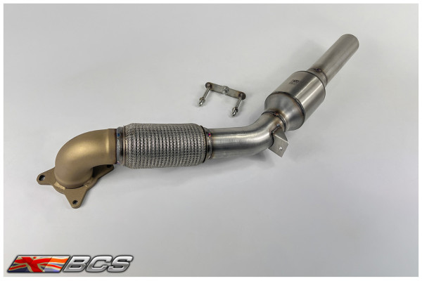 Golf MK5 GTI Downpipe 100/200 cell Sports Cat with...