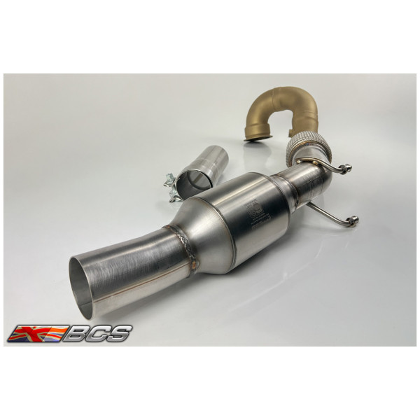 Golf MK7 / MK7.5 GTI Downpipe 100/200 Cell Sports Cat with Link Pipe