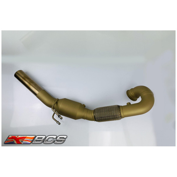 Octavia VRS Downpipe 100/200 Cell Sports Cat with Link Pipe