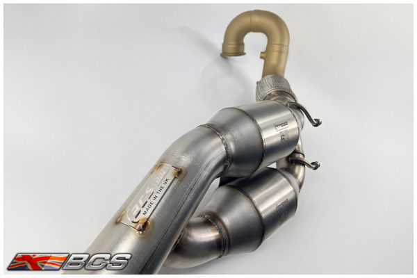 Golf R MK7.5 GPF Twin 300 Cell Sports Cats Downpip...
