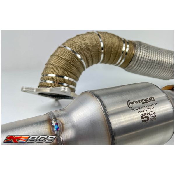 Golf Mk6 R Downpipe / 125mm Sports Cat