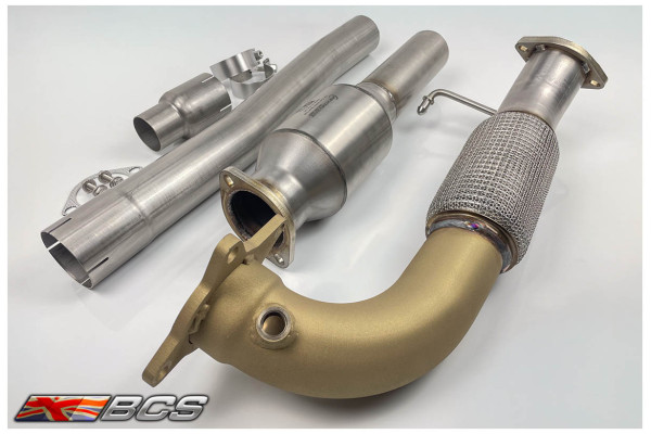 Golf Mk6 R Downpipe / 125mm Sports Cat