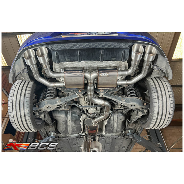Golf R Mk7 Turbo Back System / Sports Cat