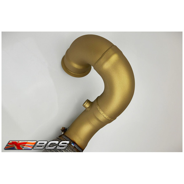 S3 8V GPF Twin 300 Cell Sports Cats Downpipe With Link Pipe