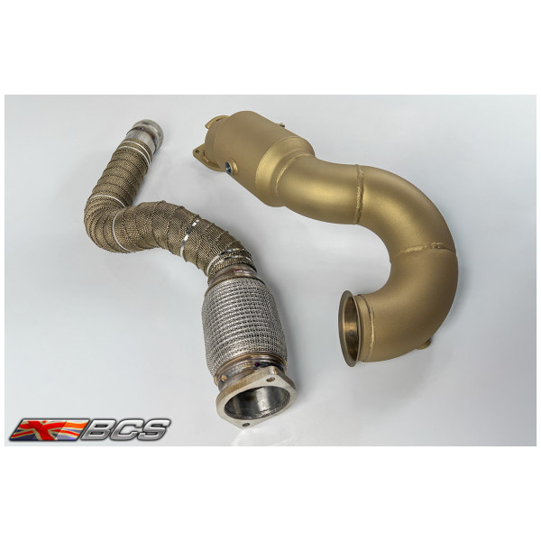 A45 / CLA / GLA AMG 2013-2018 SPORTS CAT DOWNPIPE WITH CONNECTING PIPE