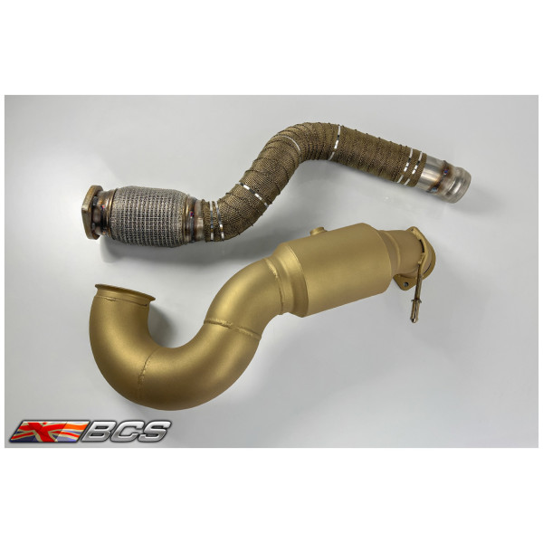 A45 / CLA / GLA AMG 2013-2018 SPORTS CAT DOWNPIPE WITH CONNECTING PIPE