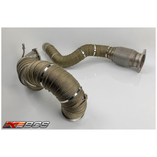 A45 / CLA / GLA AMG 2013-2018 SPORTS CAT DOWNPIPE WITH CONNECTING PIPE