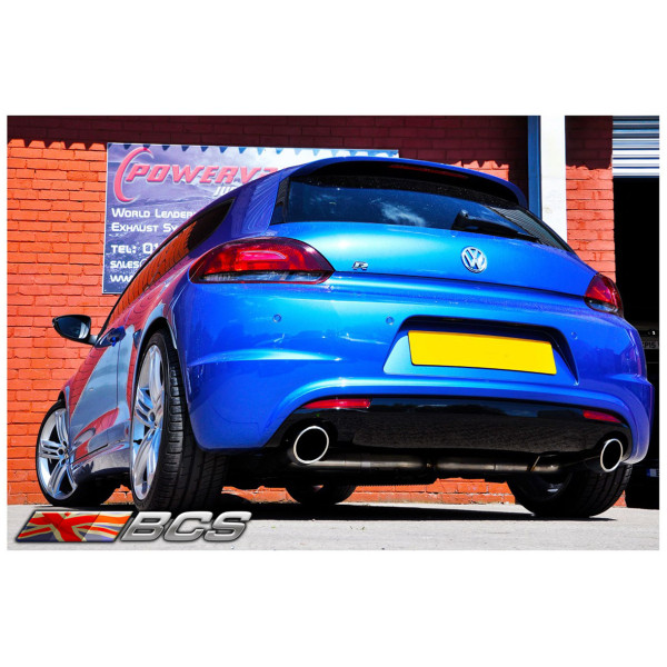 Scirocco R Cat Back System - WRC SOUND