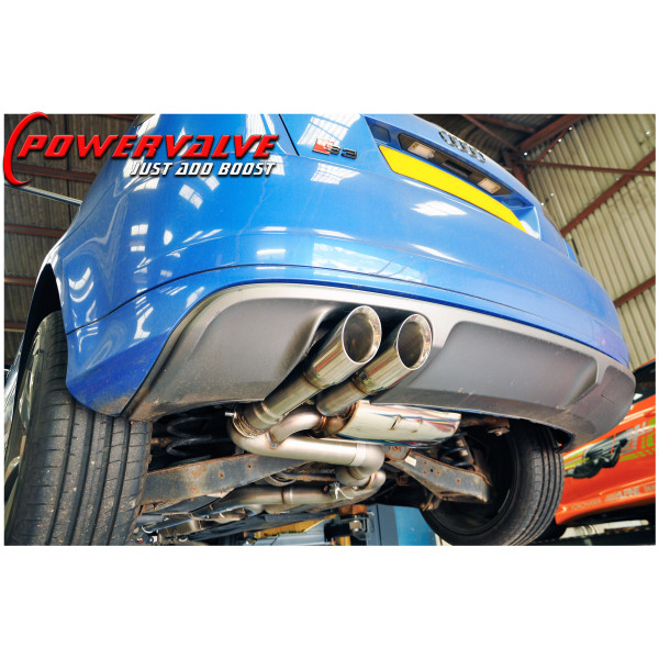 S3 8P Powervalve Turbo Back System 100 / 200 cell Sports Cat - Wrc Sound
