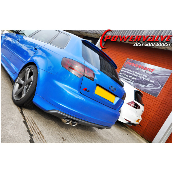 S3 8P Powervalve Turbo Back System 100 / 200 cell Sports Cat - Wrc Sound