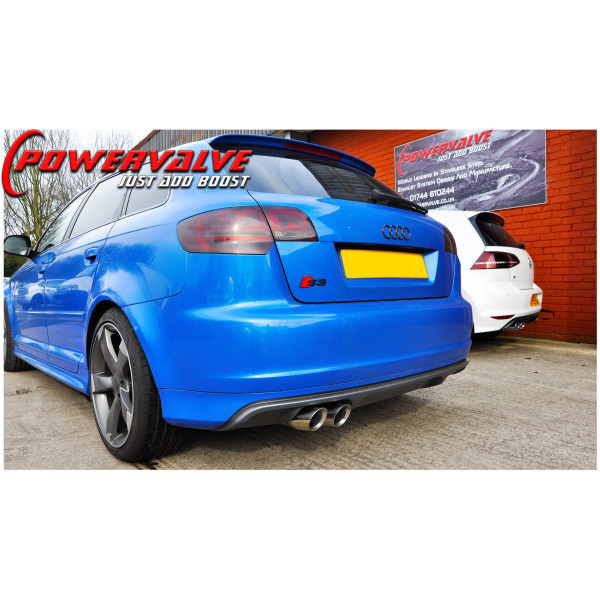 S3 8P Powervalve Turbo Back System 100 / 200 cell Sports Cat - Wrc Sound