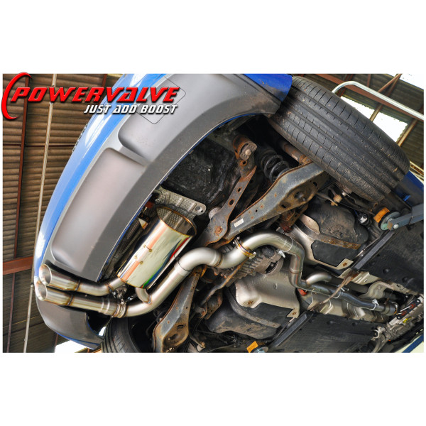 S3 8P Powervalve Turbo Back System 100 / 200 cell Sports Cat - Wrc Sound