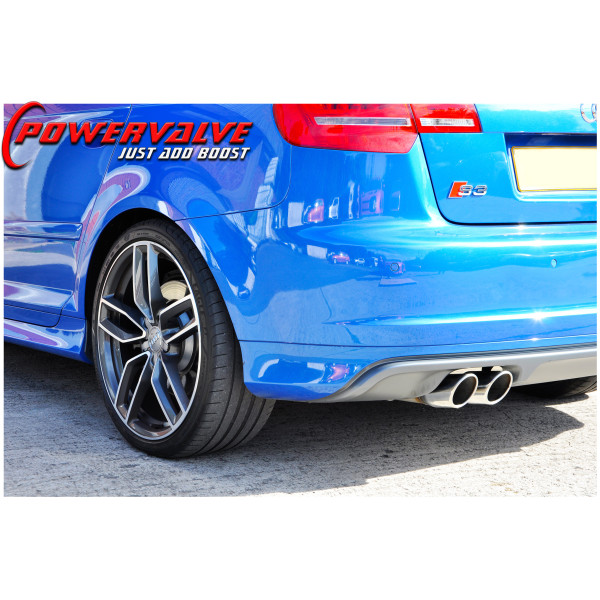 S3 8P Powervalve Turbo Back System 100 / 200 cell Sports Cat - Wrc Sound