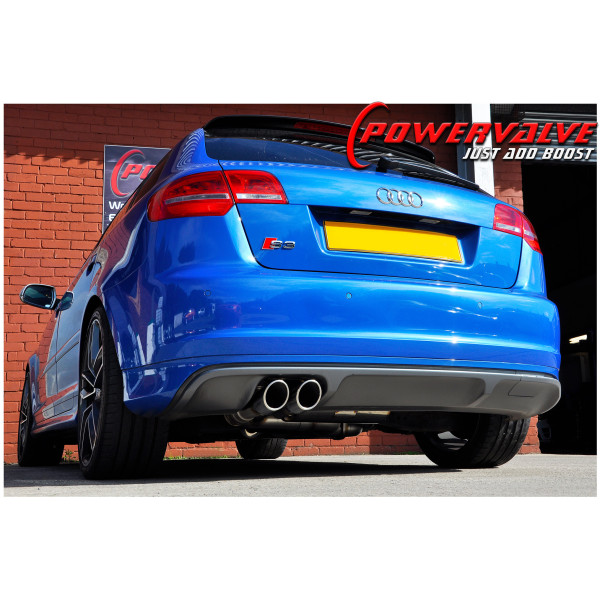 S3 8P Powervalve Turbo Back System 100 / 200 cell Sports Cat - Wrc Sound