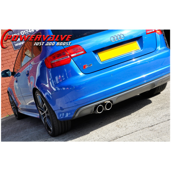 S3 8P Powervalve Turbo Back System 100 / 200 cell Sports Cat - Wrc Sound