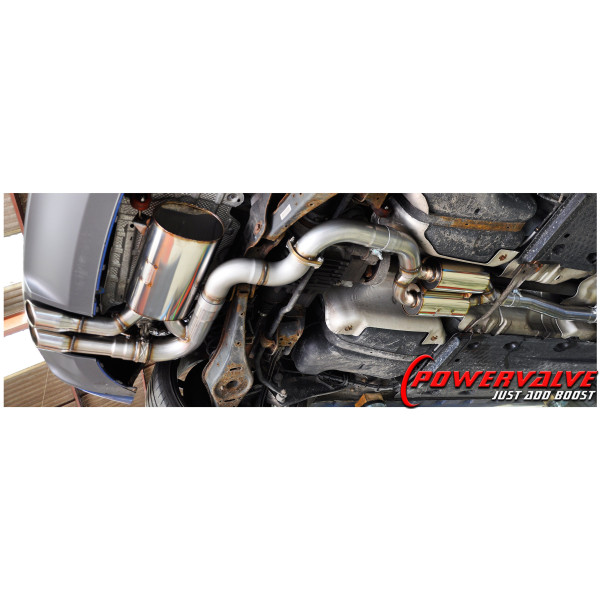 S3 8P Powervalve Turbo Back System 100 / 200 cell Sports Cat - Prestige Sound
