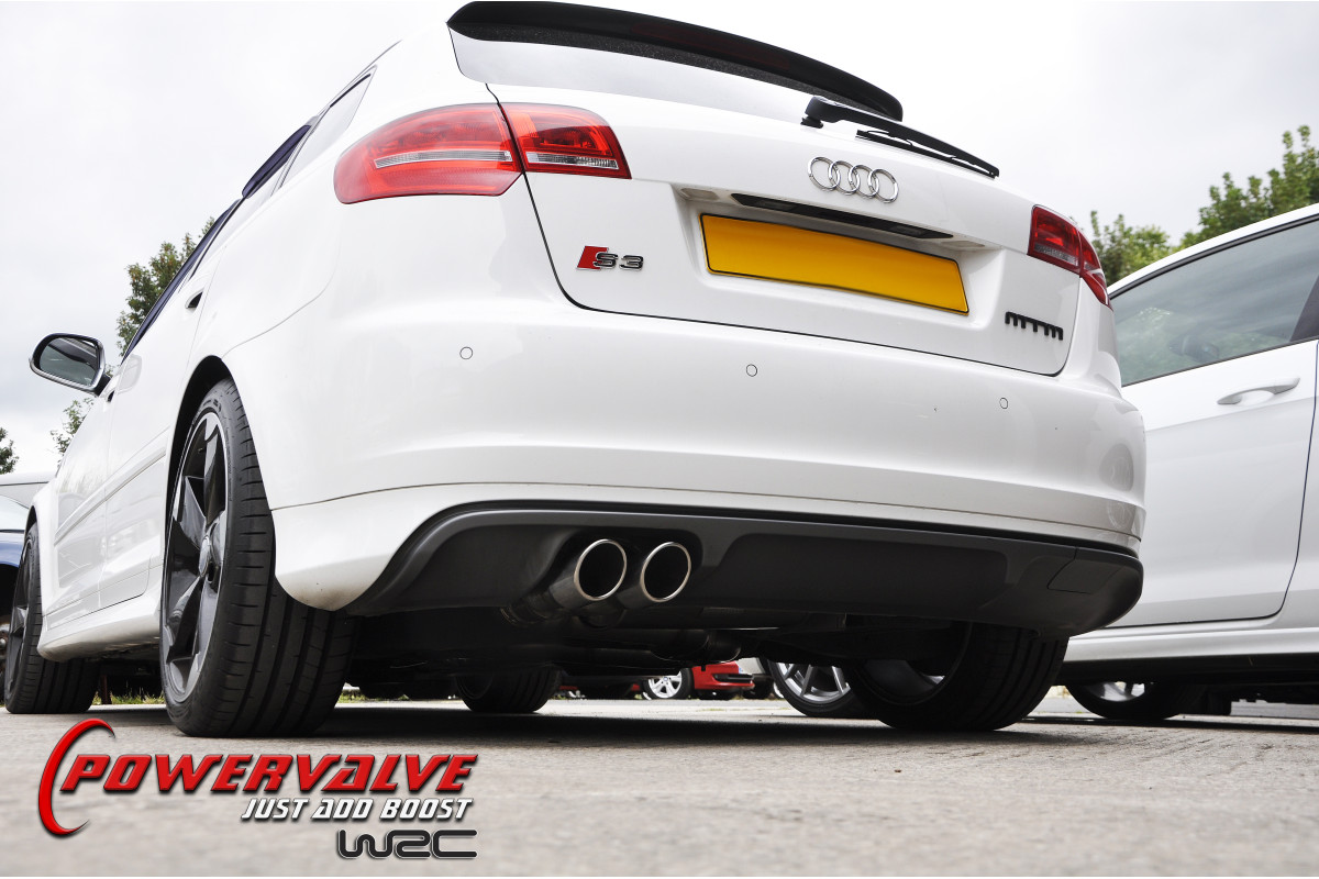 S3 8P Powervalve Turbo Back System 100 / 200 cell Sports Cat - Wrc Sound