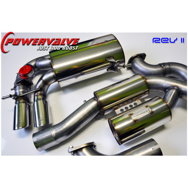 S3 8P Powervalve Turbo Back System 100 / 200 cell Sports Cat - Sport Sound