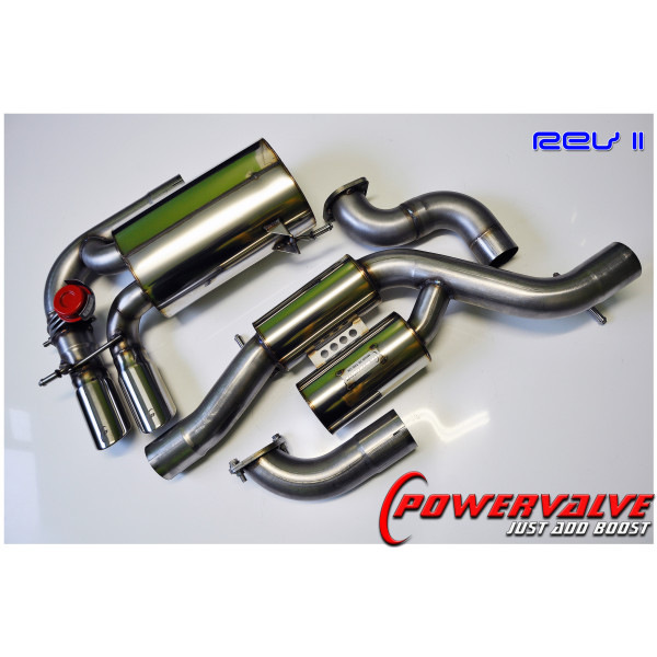 S3 8P Powervalve Turbo Back System 100 / 200 cell Sports Cat - Sport Sound