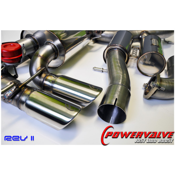 S3 8P Powervalve Turbo Back System 100 / 200 cell Sports Cat - Sport Sound