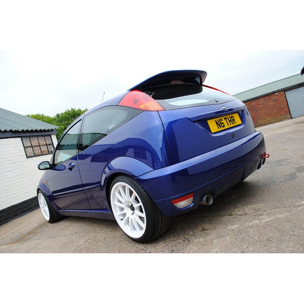 Ford Focus RS Mk1 WRC SOUND TURBO BACK SYSTEM - 100 CELL SPORTS CAT 3"