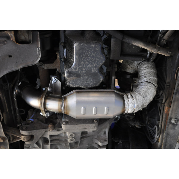 Ford Focus RS Mk1 100 CELL SPORTS CAT DOWNPIPE 3"