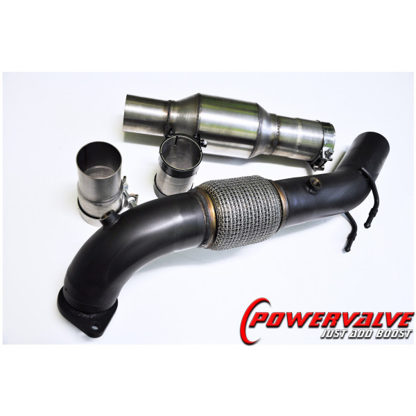 Ford Focus RS Mk3 2016 -> 90MM DOWNPIPE / SPORTS CAT TO STOCK SYSTEM