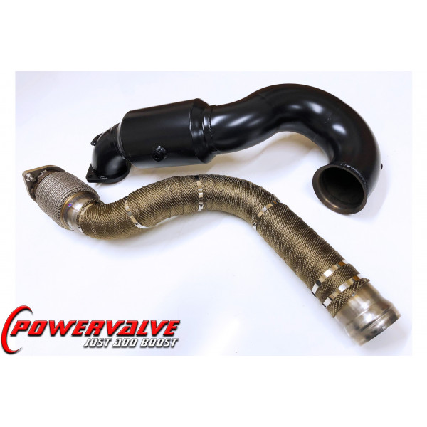 Mercedes Benz A45 / CLA / GLA AMG 2013-2018 SPORTS CAT DOWNPIPE WITH CONNECTING PIPE