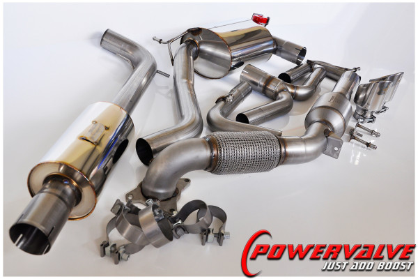 Scirocco R Turbo Back System / Sports Cat - PRESTI...