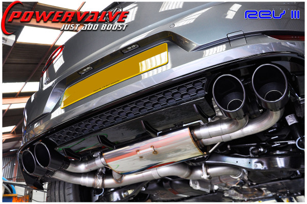 Golf R MK7.5 Cat Back System - WRC SOUND