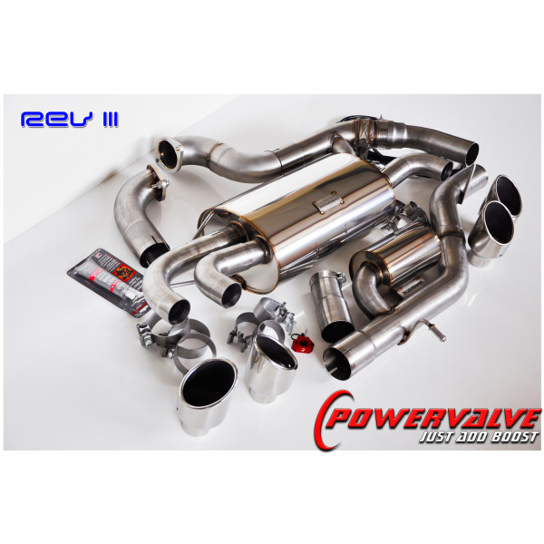 Golf R MK7 Turbo Back System / Sports Cat - WRC SOUND